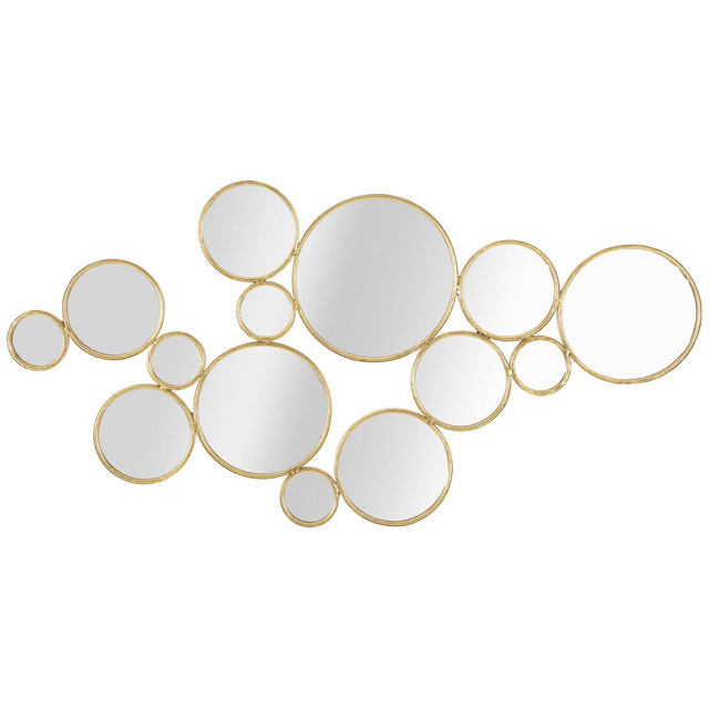 Compozitie oglinzi in rama aurie, 100 x 51,5 cm