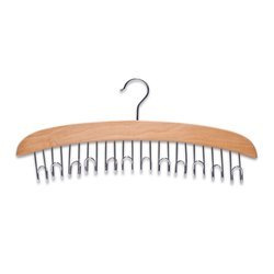 Suport pentru curele, 12 curele, umeraș, ZELLER, alb