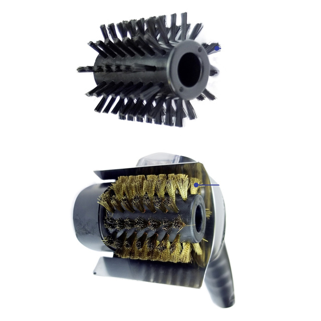 Perie pentru curatarea gratarului, pe baterii