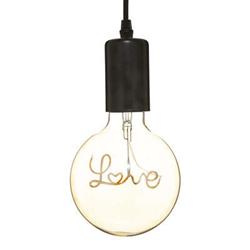 Bec decorativ LOVE, LED, G125