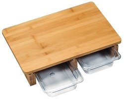 Tocator KESPER cu 2 recipiente pentru mancare detasabile