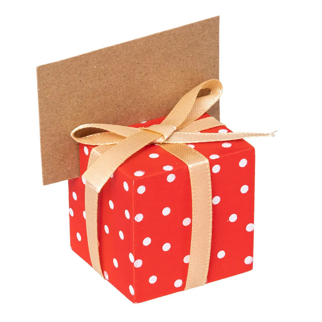 Decor de Craciun cu tematica cadou, 2 buc.