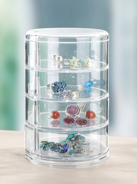 Cutie, recipient pentru cosmetice, bijuterii, mărunțișuri - 4 niveluri, WENKO