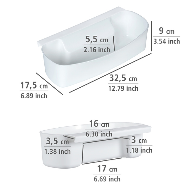 Recipient pentru coji, resturi de mâncare, WENKO