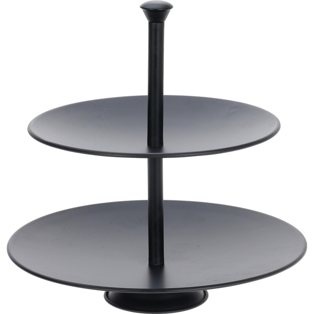 Suport metalic pentru tort cu 2 niveluri