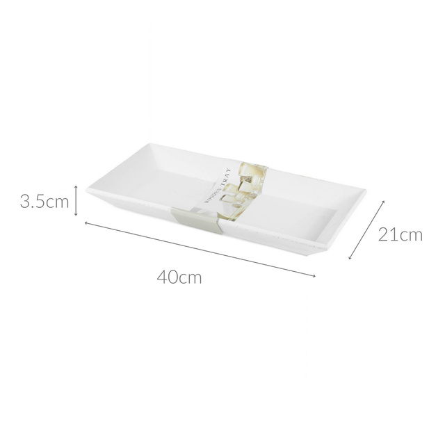 Suport universal pentru lumanari, Home Styling Collection, Alb