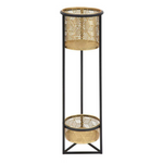 Suport pentru flori cu două etaje, Ø 23 x 80 cm