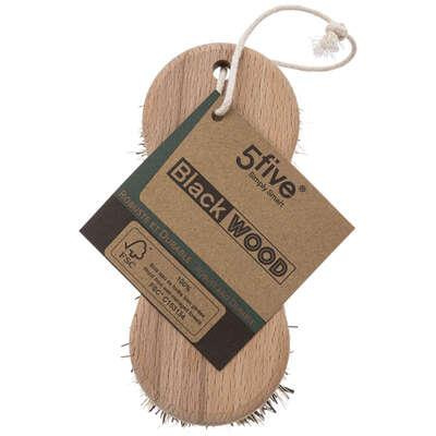 Perie de spălat ecologica, din lemn, cu peri de nucă de cocos