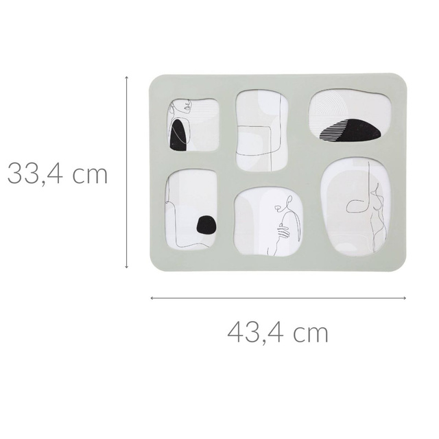 Rama foto multipla Yoni, 6 fotografii, 43,4 x 33,4 cm