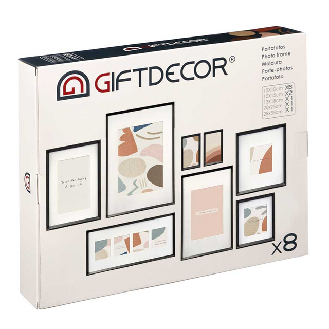 Set rame foto de perete MURAL, 7 rame de diferite dimensiuni