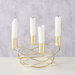 Suport de lumanare metalic pentru 4 lumanari, DELIAH