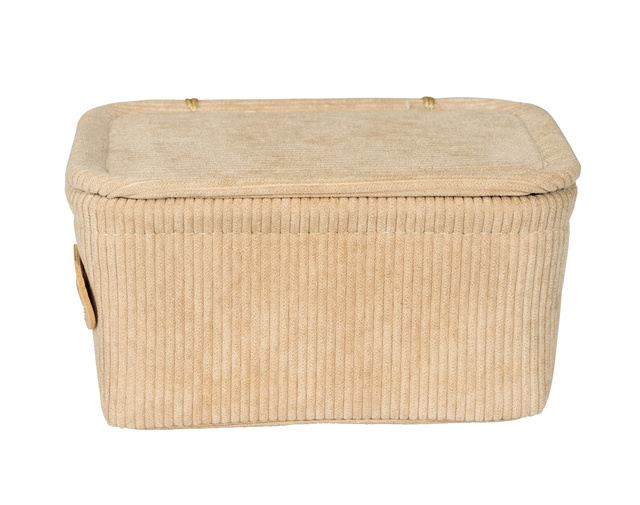 Cos de baie ANELA cu capac, 14 x 19 cm, WENKO