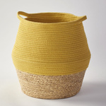 Coș pentru jucării rotund PAON din bumbac, Ø 30 cm