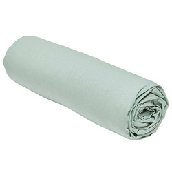 Cearsaf de pat cu elastic Plain, din bumbac, 160 x 200 cm