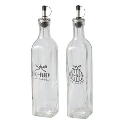 Sticle pentru dressing cu dozator BBQ, 500 ml, set 2 buc.