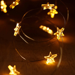 Ghirlanda luminosa fulg de nea, 60 LED-uri