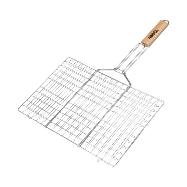 Gratar gratar cu maner din lemn