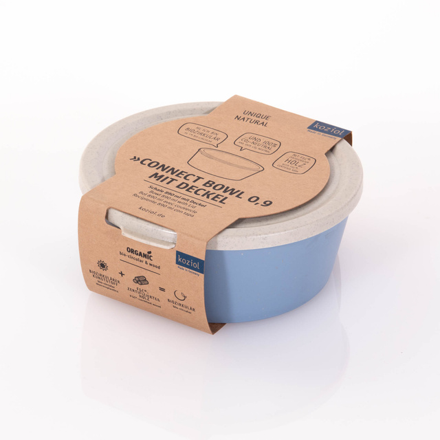 Recipient alimentar CONNECT BOWL, ermetic, 890 ml, KOZIOL