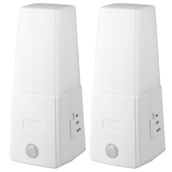 Veioza LED cu senzor de mișcare, 2 în 1-2 piese