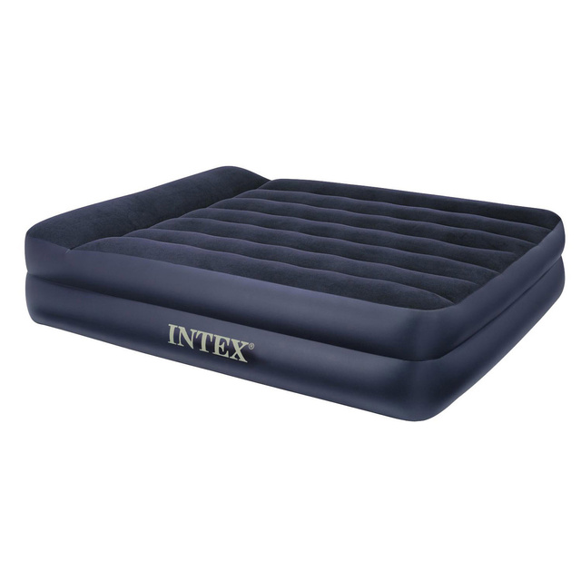 Pat dublu, saltea cu pompă - Intex Air Queen, 203x152 cm