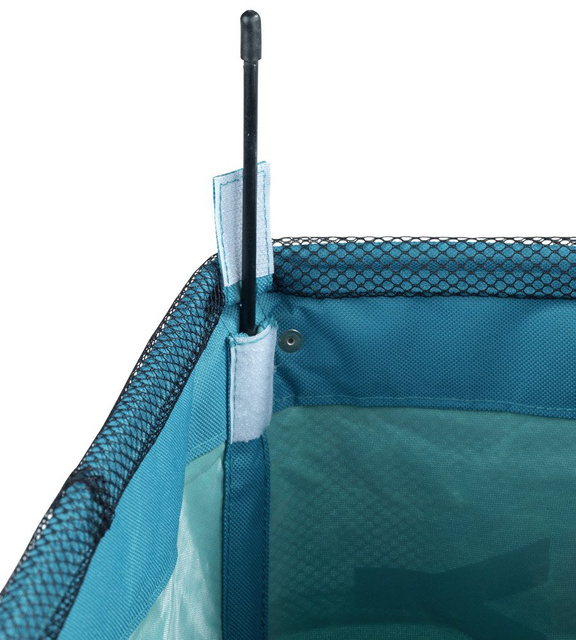 Coș de rufe CORNO, recipient 43 l, WENKO, turcoaz