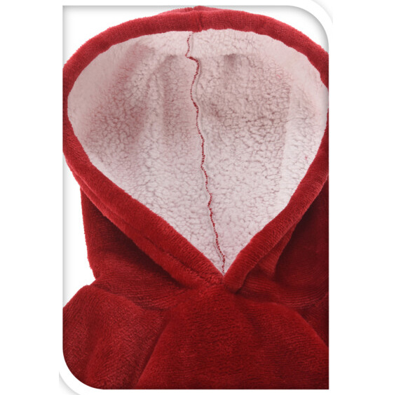 Pelerina de Craciun pentru copii de Sfantul Nicolae, 100 x 70 cm