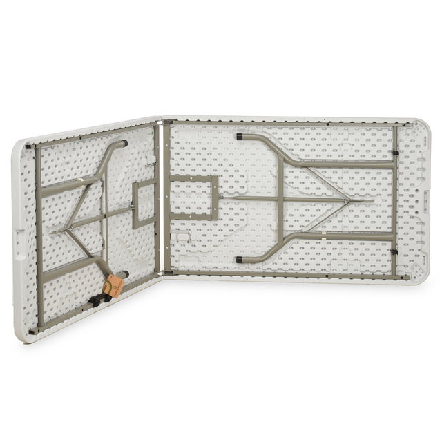 Masa pliabila de catering pentru gradina, 244 x 76 x 74 cm