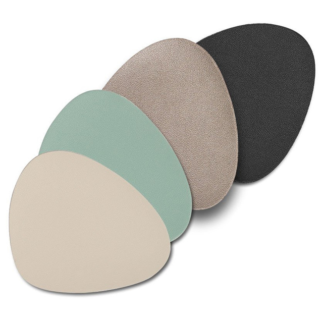 Coaster pentru ochelari, 6 piese, piele sintetica, ZELLER