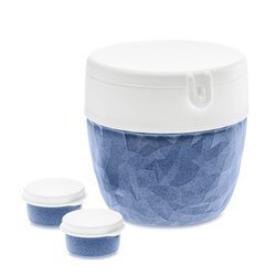 Cutie pentru salata si sos BENTOBOX L, 3 elemente, KOZIOL
