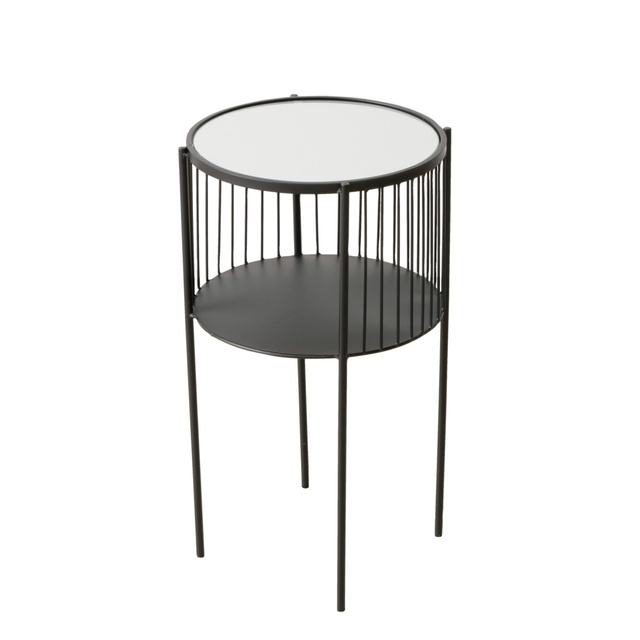 Masuta laterala metalica LOBO, Ø 33 x 55,5 cm