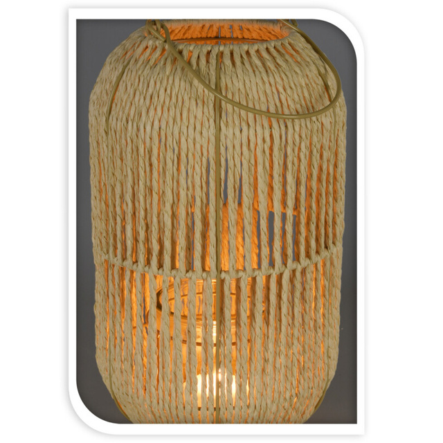 Felinar tesut cu maner, 30 cm