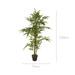 Arbore din bambus artificial in ghiveci, 130 cm