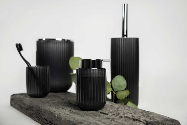 Coș de gunoi pentru baie AGROPOLI, 20 cm, gri, WENKO