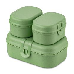 Cutie de prânz MINI PASCAL READY, set 3 recipiente, KOZIOL