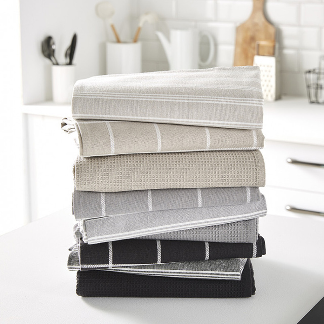 Set 3 prosoape de bucatarie Uni, 50 x 70 cm