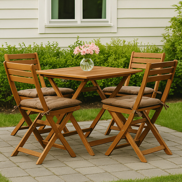 Perna scaun cu noduri, 40 x 40 cm