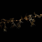 Ghirlanda de lumina interior cu motiv floral, 25 LED-uri