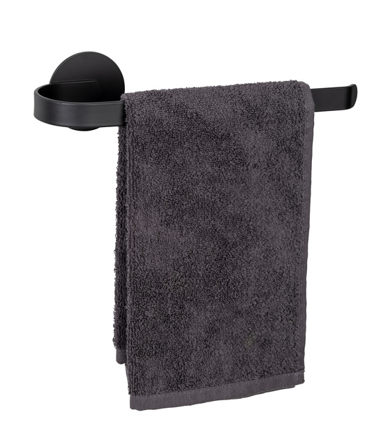 Suport prosoape din aluminiu BIVIO, instalare fara gaurire