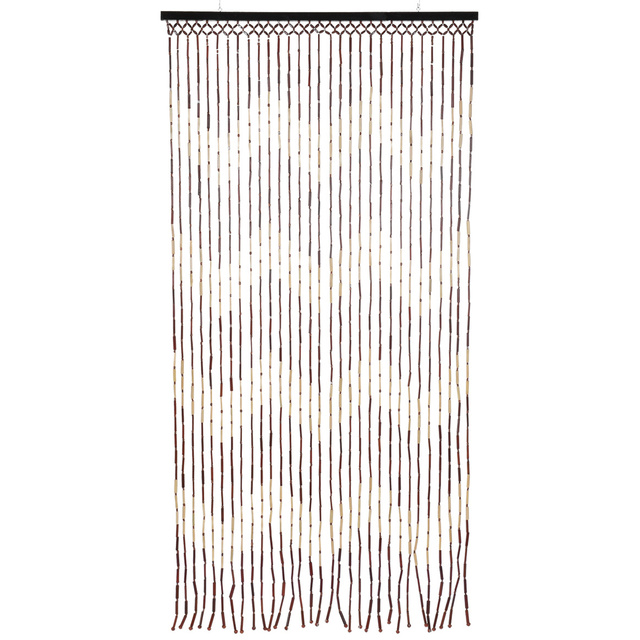 Perdeau pentru ușă, din bambus, 90 x 180 cm