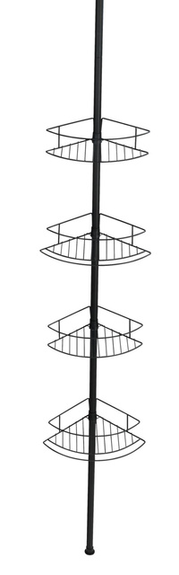 Raft telescopic pentru duș DOLCEDO, 4 niveluri, WENKO, auriu