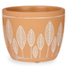 Husa ghiveci din teracota LEAVES
