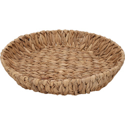 Coș rotund împletit din nuferi de apă BRAID, Ø 35 cm