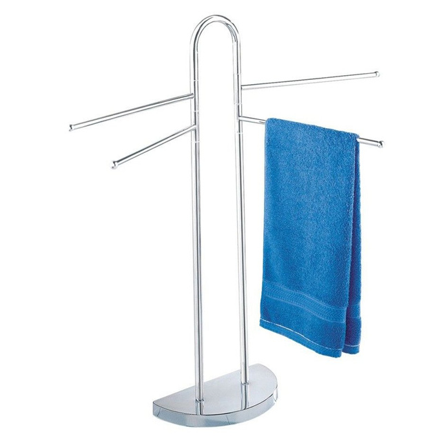 Suport pentru prosoape de baie - cu 4 brațe, cromat, WENKO
