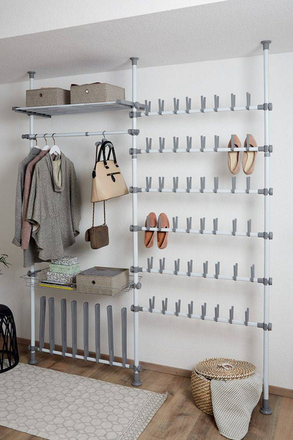 Coș pentru dulap, HERKULES 2 piese, 83x38x8cm, WENKO