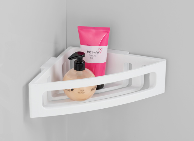 Raft de baie pe colt BRALIA, Turbo-Loc, WENKO