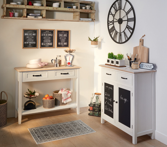 Ceas metalic, industrial, VINTAGE, mare, de perete, Ø 96 cm