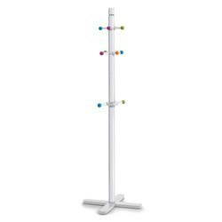 Umeraș pentru haine copii, 38 x 38 x 124 cm, ZELLER, alb