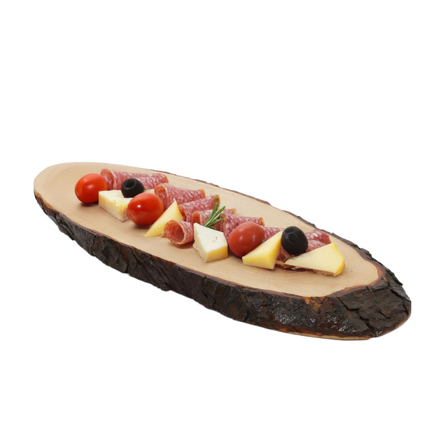 Tava mare decorativa pentru servire de arin, 35 cm, KESPER