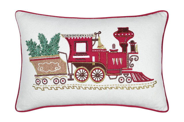 Perna de Crăciun cu imprimeu, 35 × 55 cm