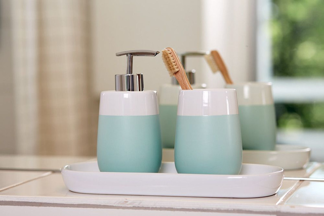 Recipient pentru periuțe de dinți MALTA MINT, WENKO, mentă